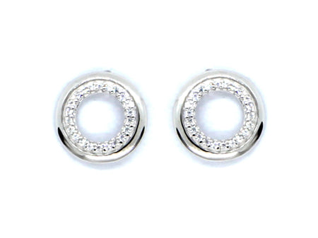 White Gold Earring