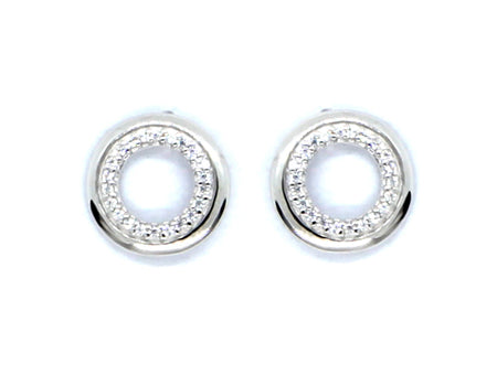 White Gold Earring
