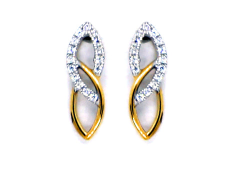Yellow Gold Earring