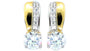 Yellow Gold Earring