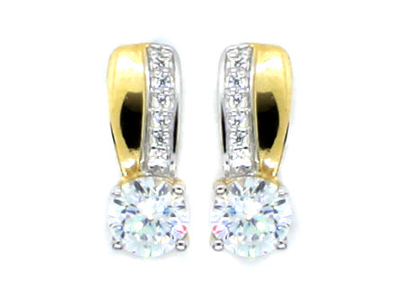 Yellow Gold Earring