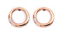 A White Cubic Zirconia Earring