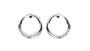 A White Cubic Zirconia Earring