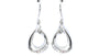 A White Cubic Zirconia Earring