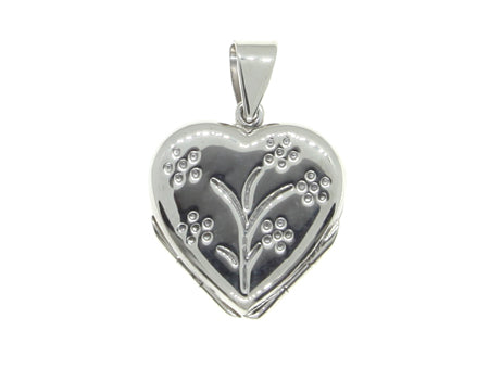 Heart Silver Locket.