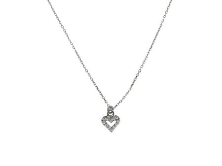 A Kids Heart Silver Necklace
