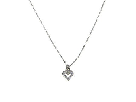 A Kids Heart Silver Necklace