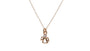 A Kids Angel Rose Gold Necklace