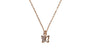A Kids Butterfly Rose Gold Necklace