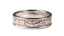 Claddagh Silver Band  Ring