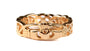 Claddagh Gold Plated Silver Ring