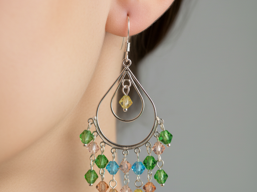 Cubic Zirconia Earring