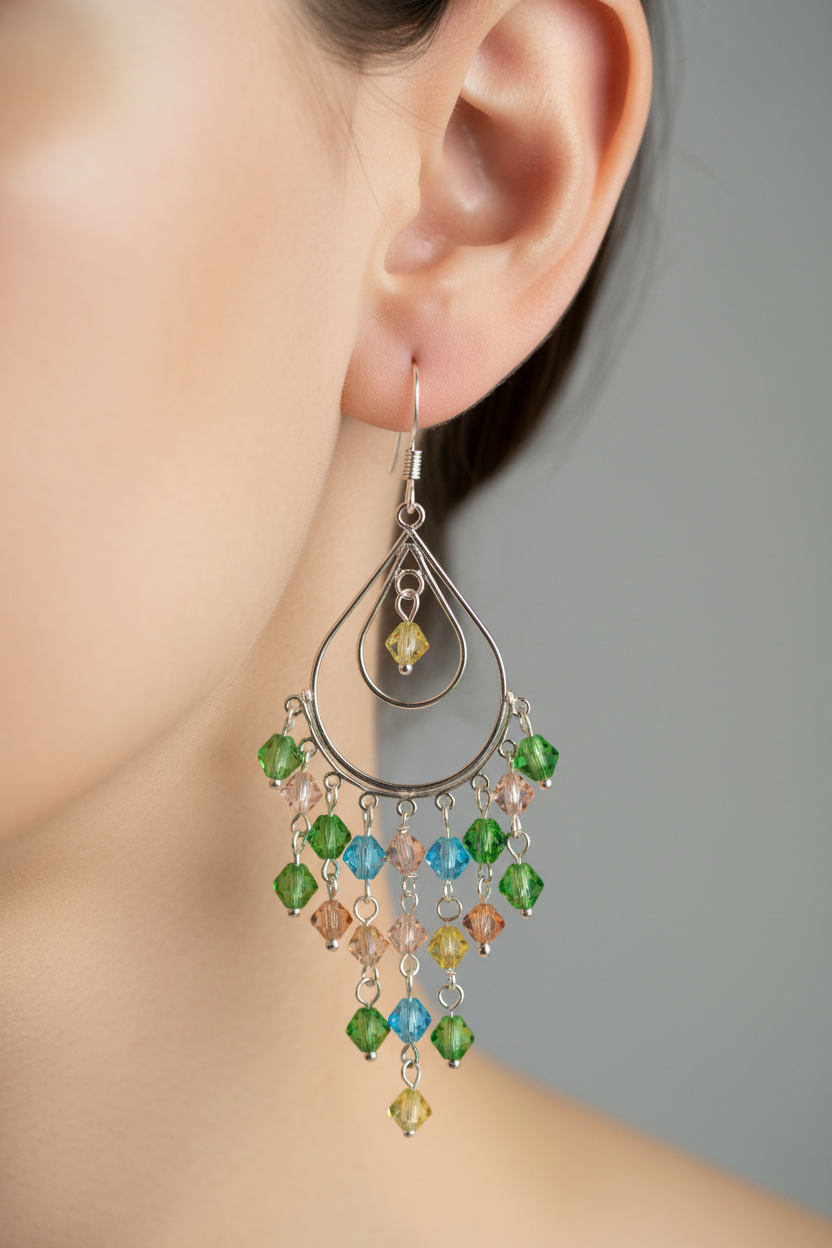 Cubic Zirconia Earring