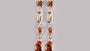 Champagne/Smokey Quartz Earring