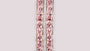 A Pink Cubic Zirconia Earring.