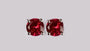 A Ruby Cubic Zirconia Earring 3mm