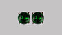 A Emerald  Cubic Zirconia Earring.3MM