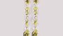 A Peridot & White Cubic Zirconia Earring.