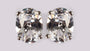 A White Cubic Zirconia Earring