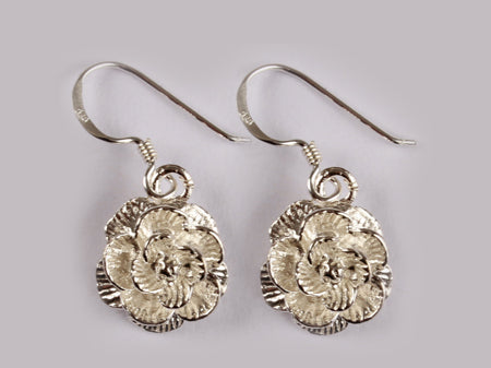 Simply Silver Flower Earring