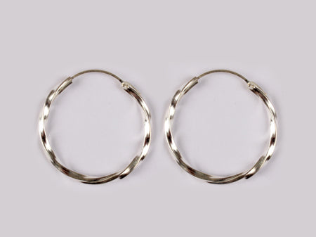 Simply Silver Earring