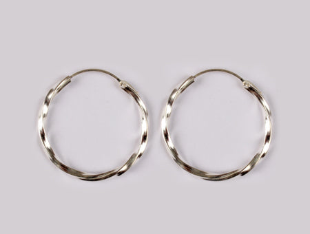 Simply Silver Earring