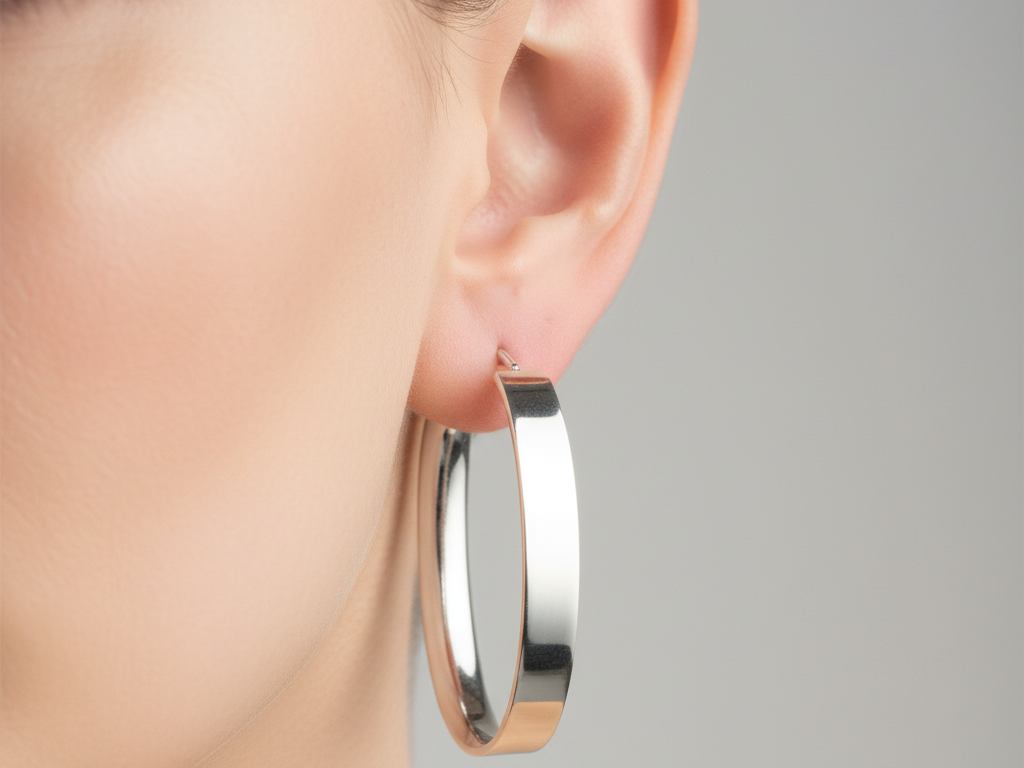 Simply Silver Earring