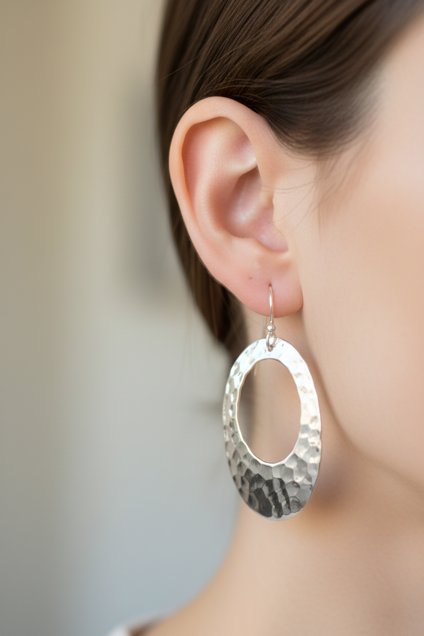 Simply Silver Earring