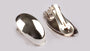 Simply Silver Clip On Earrings
