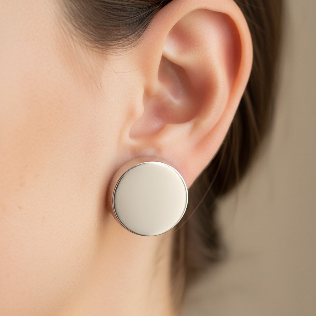 Simply Silver Earring