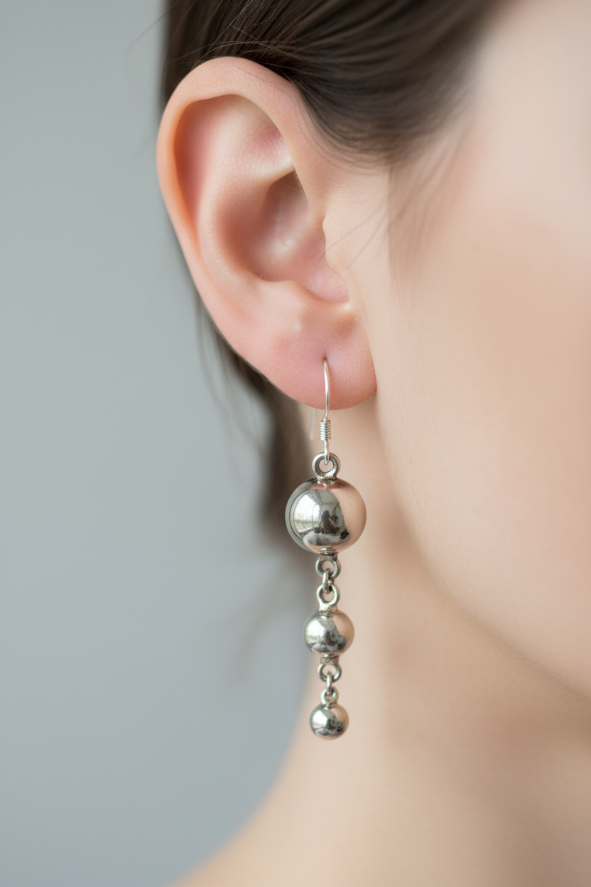 Simply Silver Earring