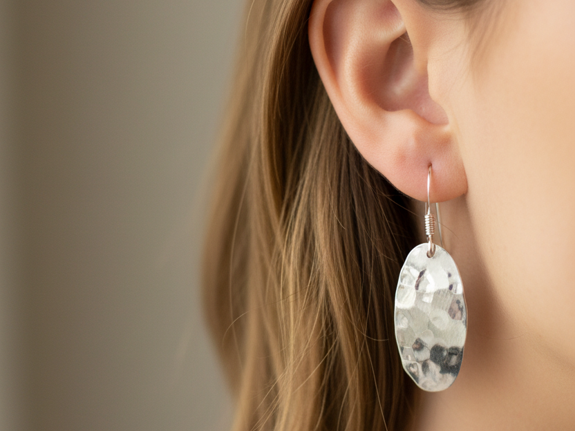 Simply Silver Earring