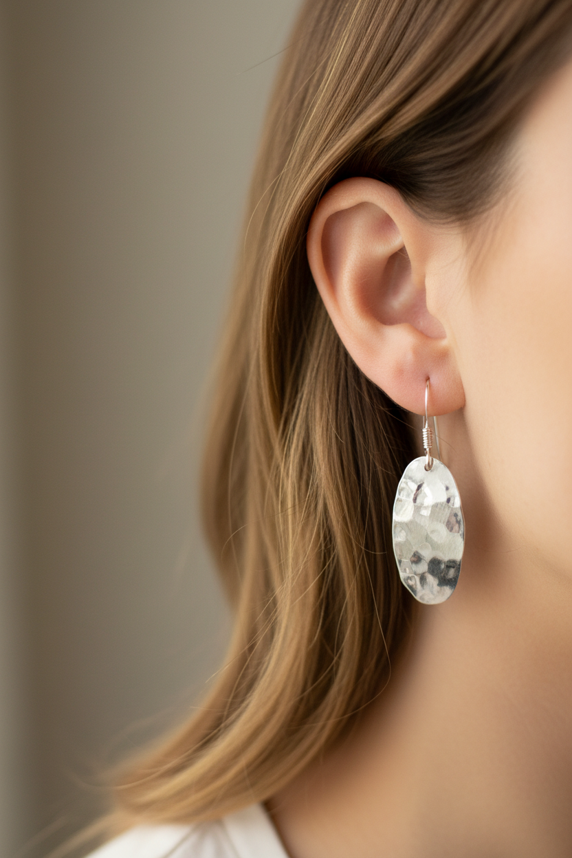 Simply Silver Earring