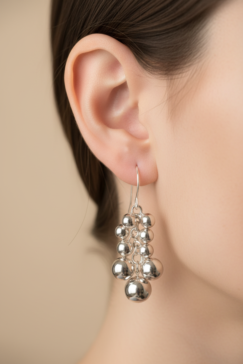 Simply Silver Earring
