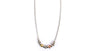 Silver with Multi Plate Necklace