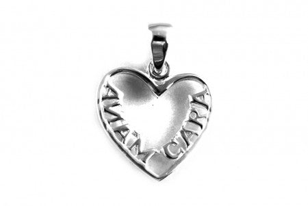 Celtic Pendant with Plain Silver