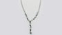 A White Cubic Zirconia Necklace.