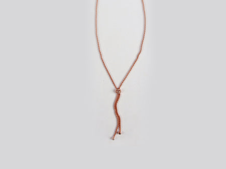 Silver with Rose Gold Plate Necklace