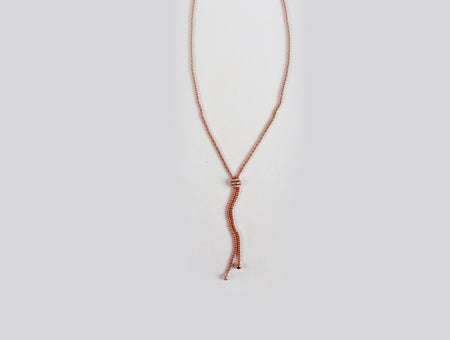 Silver with Rose Gold Plate Necklace