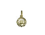 Silver Yellow Gold Plated Claddagh Pendant