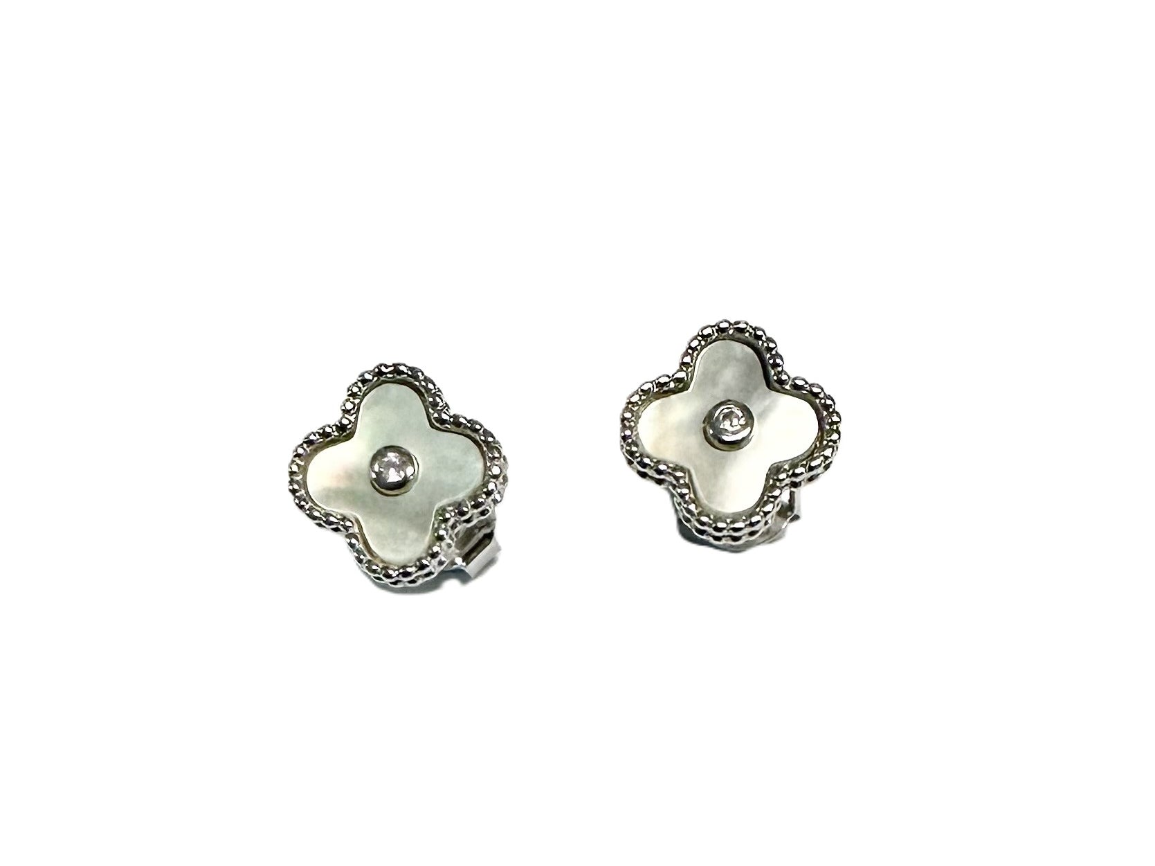 Silver earring