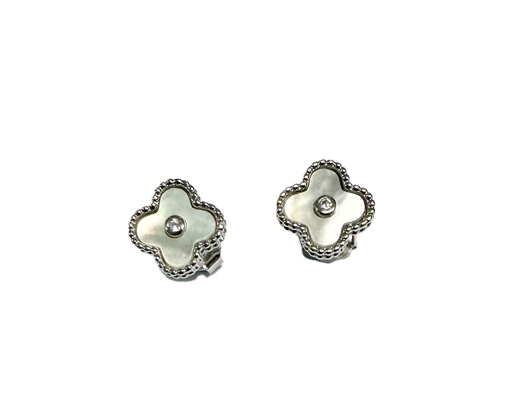 Silver earring