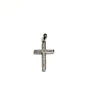 Silver Cz Cross