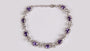 Amethyst Cubic Zirconia  Bracelet
