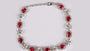Ruby Cubic Zirconia Bracelet