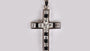 A Black & White Cubic Zirconia Pendant.
