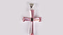 A Pink & White Cubic Zirconia Pendant.
