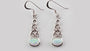 Celtic Earring with Opal