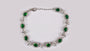 Emerald Cubic Zirconia Bracelet
