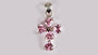 A Pink & White Cubic Zirconia Pendant.